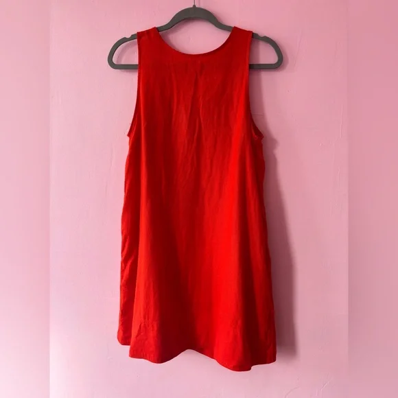 Madewell 100% linen shift dress - Picture 5 of 12
